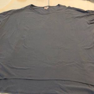 LulaRoe Irma blue/grayish size 3XL